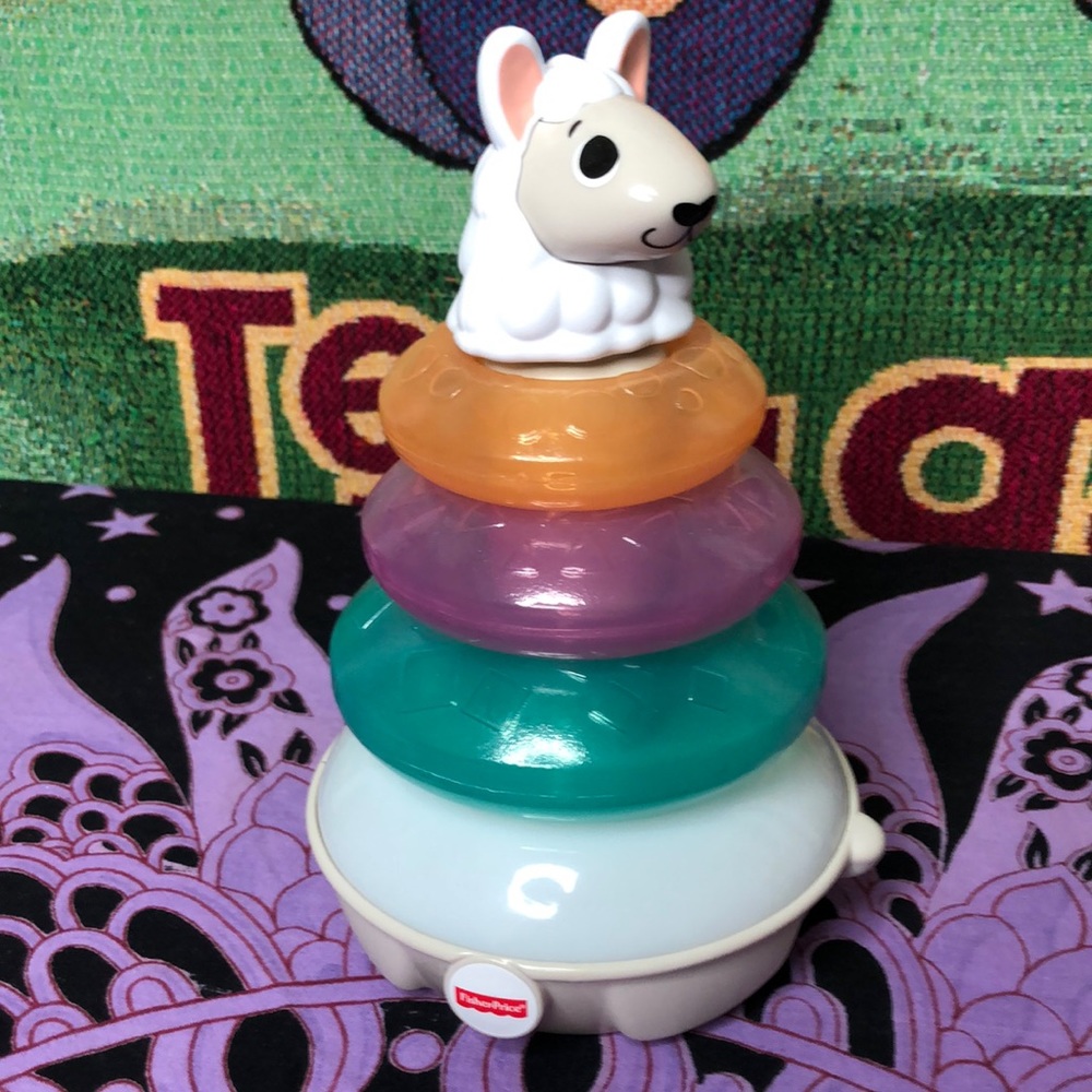 Fisher Price Stackable Llama Toy